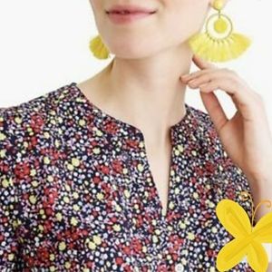 J.crew front tide short sleeve shirt.